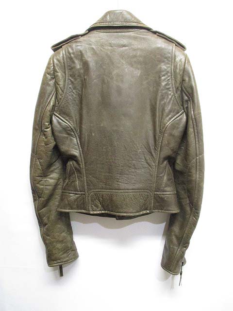 美品 バレンシアガ BALENCIAGA ダブル ライダース ジャケット 