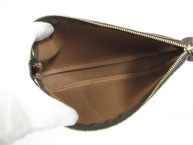 良品 ルイヴィトン LOUIS VUITTON モノグラム ポシェット アクセ 