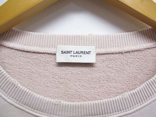 未使用品 サンローラン パリ SAINT LAURENT PARIS 2018SS スウェット 