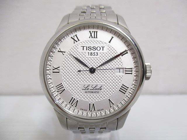 ティソ TISSOT ル ロックル Le Locle L164/264-1 腕時計 白 シルバー 
