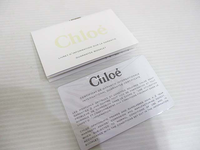 ☆yuu☆　クロエ　サングラス　新品　ギャランティカード付き ☆yuu☆ クロエ サングラス 新品 ギャランティカード付き