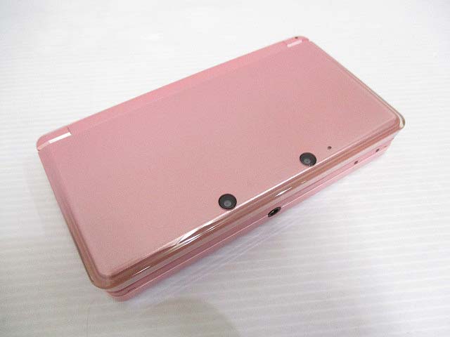 美品 ニンテンドー Nintendo 3DS 本体 ミスティピンク 付属品完備 065  