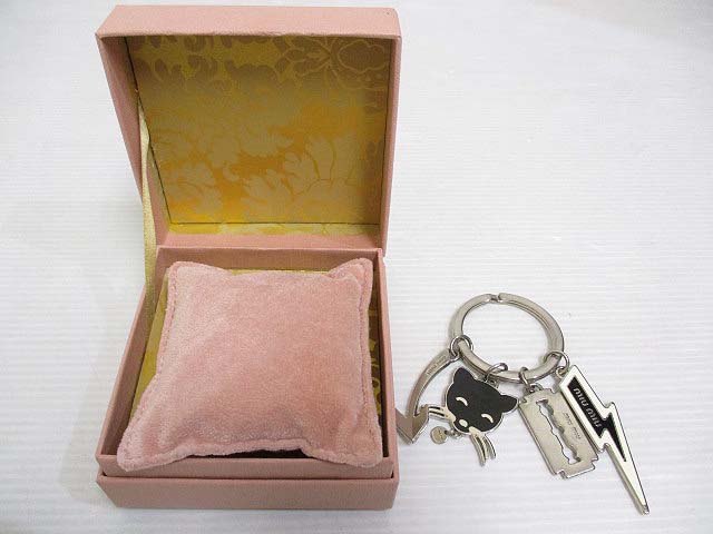 miumiu キーリング　キーホルダー　ねこ miumiu キーリングキーホルダーねこ