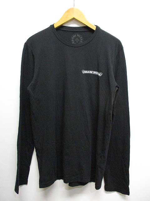 クロムハーツ CHROME HEARTS 長袖 Tシャツ カットソー SMALL 黒 