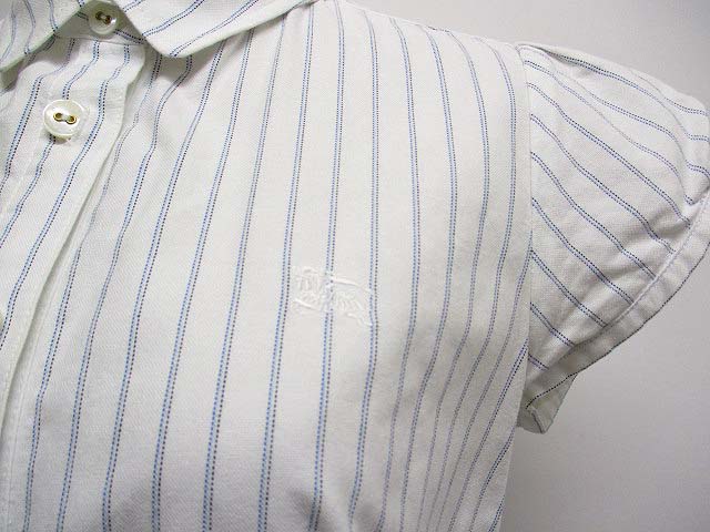 BURBERRY BLUE LABEL シャツワンピース 38 半袖 ベルト付き ✨美品✨バーバリーブルーレーベル ブラック ワンピース ベルト