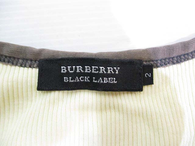 ☆バーバリーブラックレーベル ビッグホース タンクトップ/メンズ/2 BURBERRY BLACK LABEL - BURBERRY BLACK LABEL タンクトップ