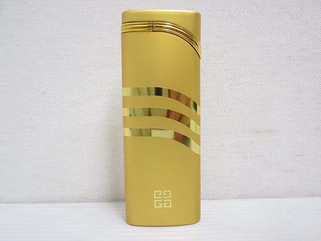 未使用品 ジバンシィ GIVENCHY ターボ ガス ライター ゴールド
