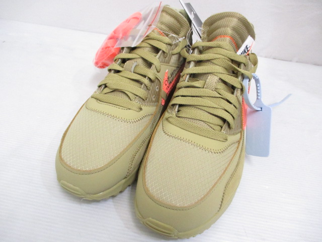 ナイキ NIKE OFF-WHITE THE 10 NIKE AIR MAX 90 Desert Ore AA7293-200 