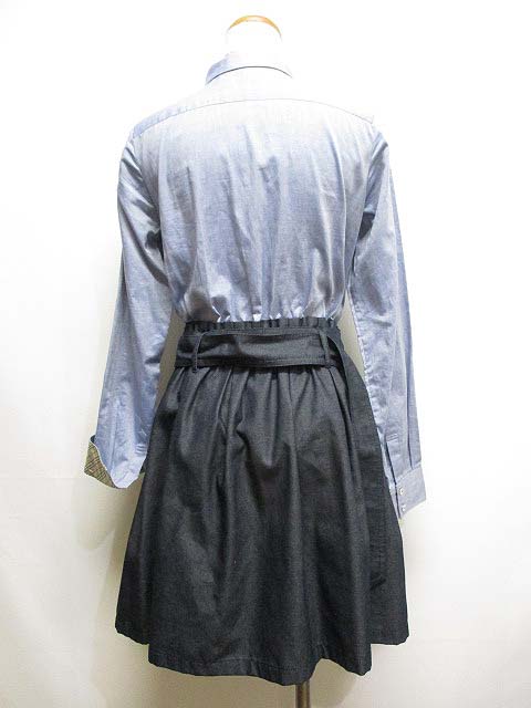 未使用品 バーバリーブルーレーベル BURBERRY BLUE LABEL ドッキング 