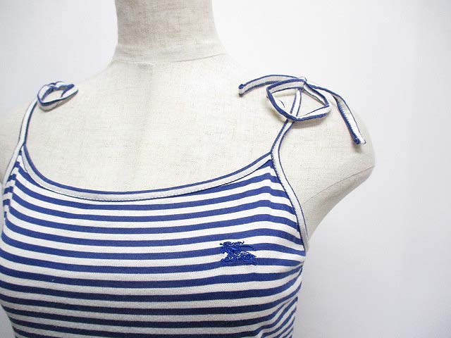 バーバリーブルーレーベル BURBERRY BLUE LABEL ボーダー柄 ぺ