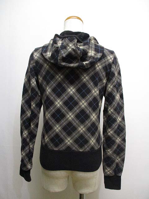 BURBERRY BLUE LABEL チェック柄パーカー 38 BURBERRY BLUE LABEL チェック柄パーカー 38 BURBERRY BLUE LABEL