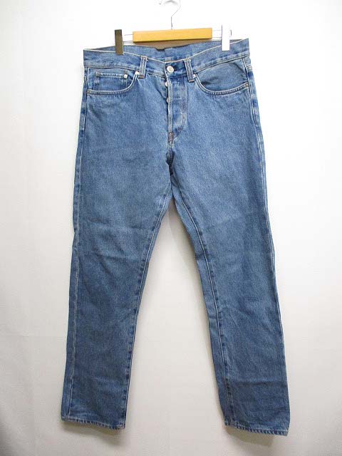 エイチ エム H M ストレート デニム パンツ ジーンズ 32 ブルー ボタンフライ メンズ 065 ベクトルパーク エイチ エム H M ストレート デニム パンツ ジーンズ 32 ブルー ボタンフライ メンズ 065 ベクトルパーク