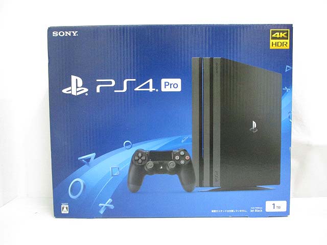良品 SONY ソニー PS4 Pro CUH-7100B B01 1TB ジェットブラック 本体 