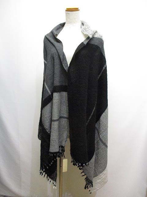 未使用品 ヨーガンレール JURGEN LEHL ウール x アルパカ ストール