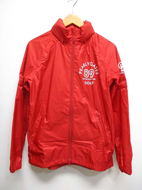 パーリーゲイツ PEARLY GATES 美品 ゴルフウェア 2way ウインド 