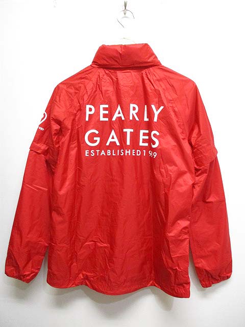 PEARLY GATES ゴルフ ウィンドブレーカー 分る