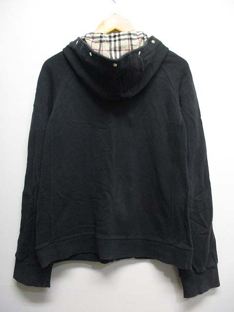 BURBERRY BLACK LABEL ノバチェック スウェット パーカー 3 バーバリー