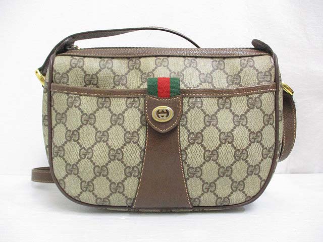 グッチ GUCCI オールドグッチ ショルダー バッグ 89.02.032 シェリー 