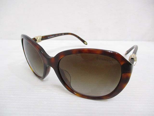 ティファニー TIFFANY & CO. サングラス TF4108-B-F 55□18 140 べっ甲  