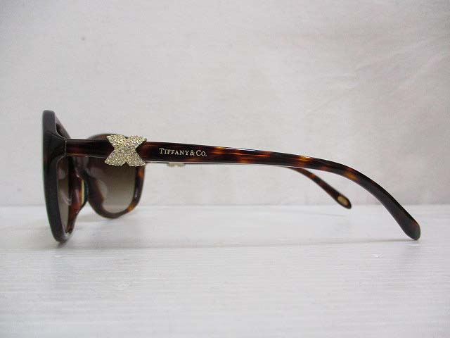 ティファニー TIFFANY & CO. サングラス TF4108-B-F 55□18 140 べっ甲  
