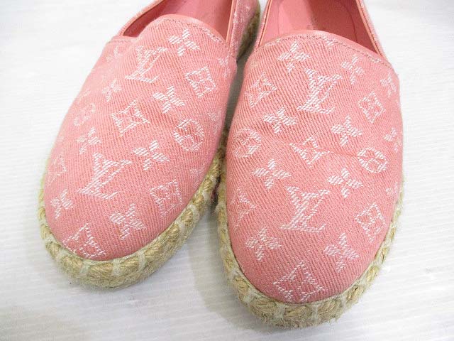 ルイヴィトン LOUIS VUITTON エスパドリーユ スリッポン シューズ