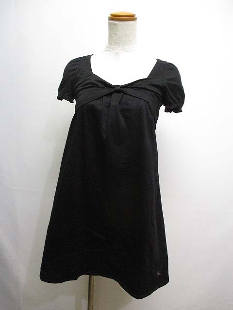 バーバリーブルーレーベル BURBERRY BLUE LABEL 半袖 ミニ ワンピース