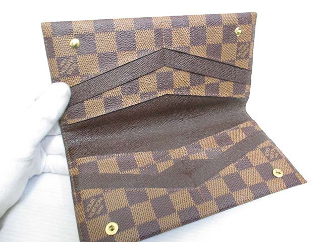 ルイヴィトン LOUIS VUITTON 美品 ダミエ ポルトフォイユ オリガミロン 