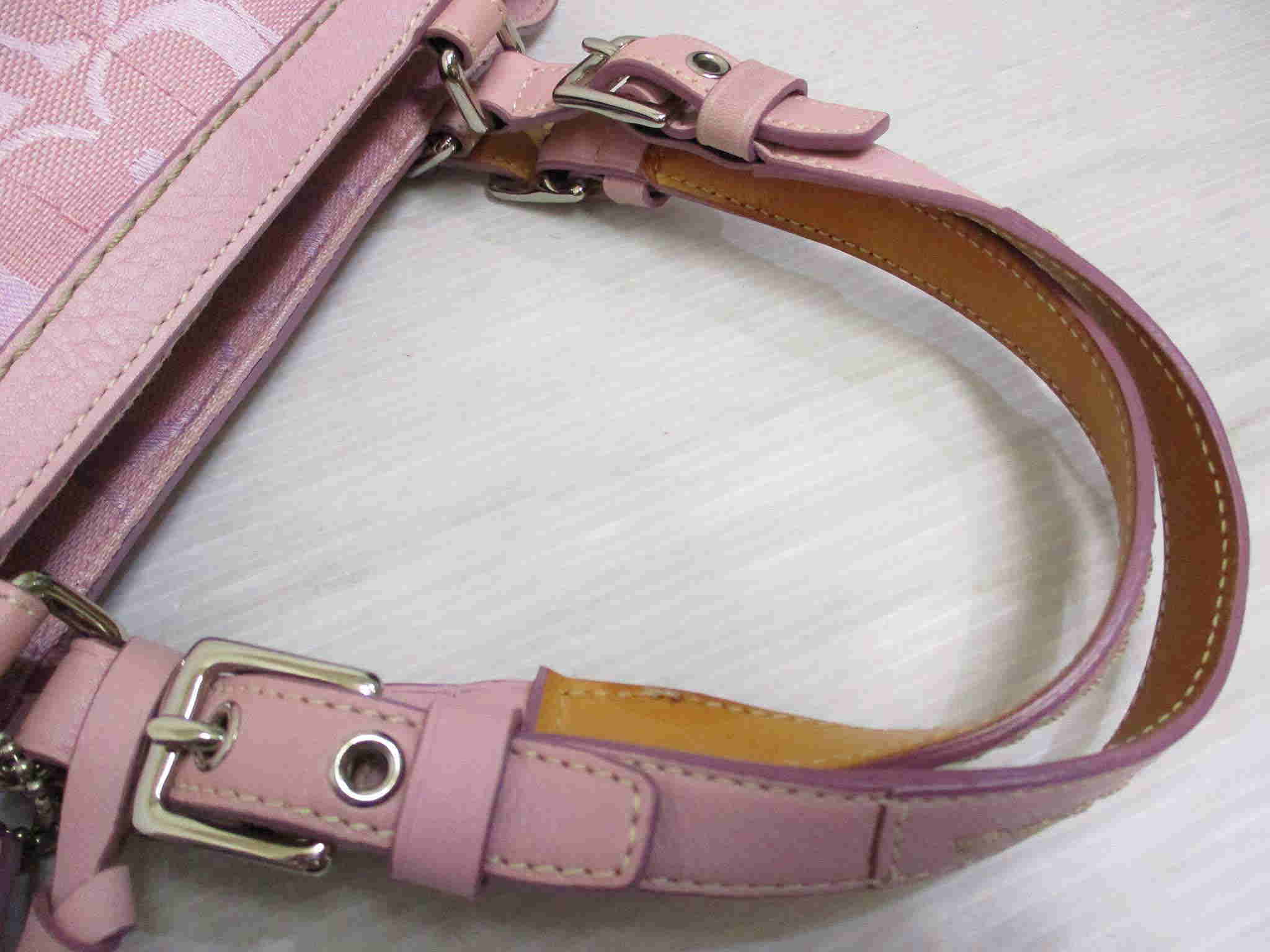 コーチ COACH 6830 シグネチャー キャンバス レザー ハンド