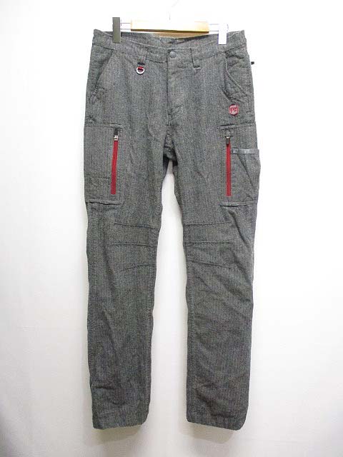 ほぼ新品！　パーリーゲイツ グレー パンツ サイズ5 PEARLY GATES（パーリーゲイツ） パンツ 「PEARLY GATES」テックス