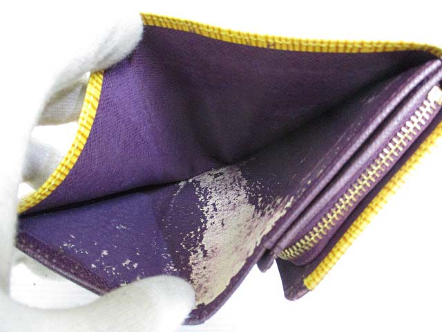 ルイヴィトン LOUIS VUITTON エピ ポルトフォイユ トレゾール レザー