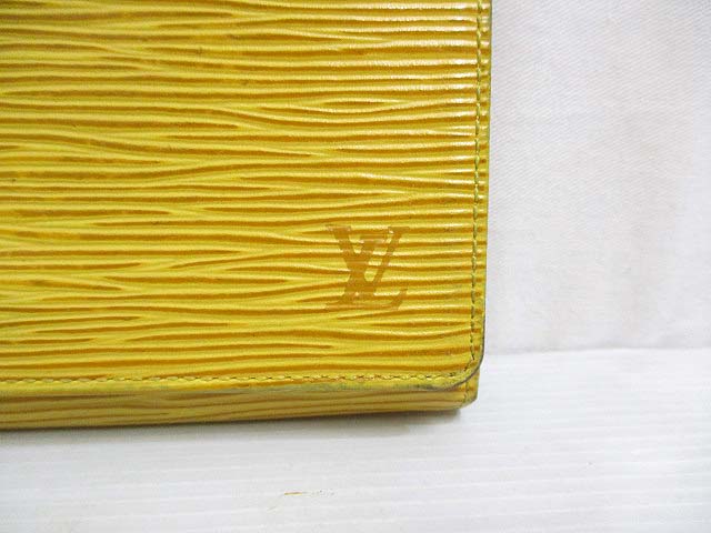 ルイヴィトン エピ ポルトフォイユ トレゾール 二つ折り 財布 L