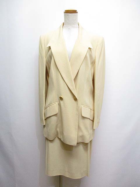 セリーヌ CELINE ヴィンテージ スカート スーツ セットアップ 42  