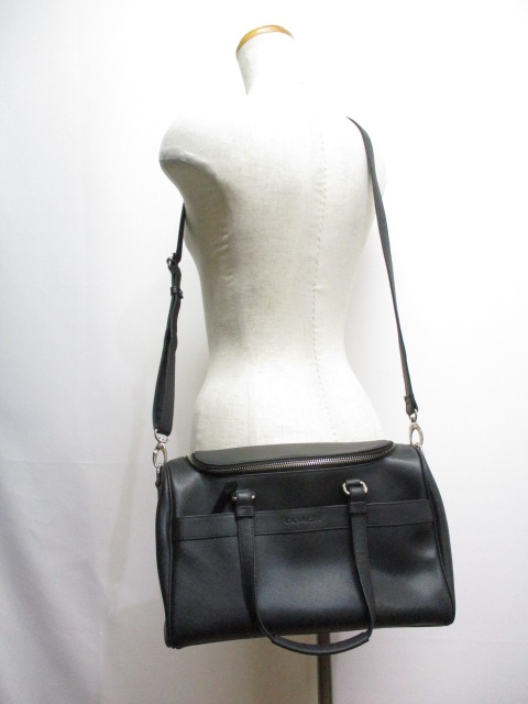 コーチ COACH F77607 サフィアーノ レザー トレイン ケース 2WAY 