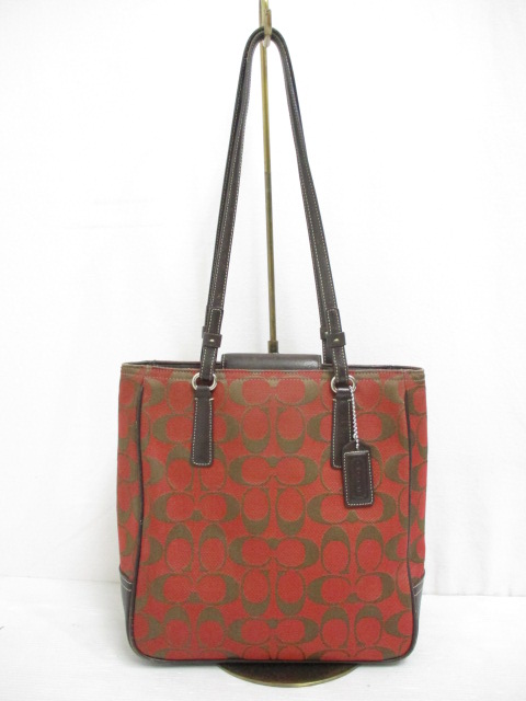 コーチ COACH 6090 シグネチャー キャンバス レザー ワン コーチ COACH 6090 シグネチャー キャンバス レザー ワン