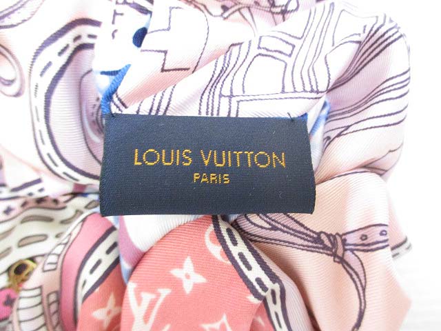 ルイヴィトン かみ合い M76955 シュシュ・トロ シュー シルク100  