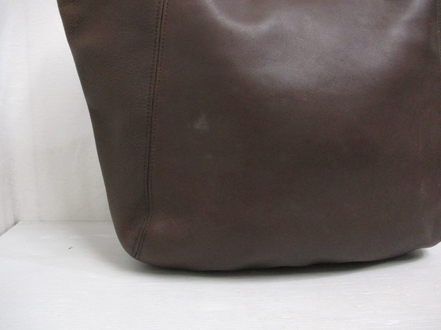 オールドコーチ COACH レザー トートバッグ 大容量 ブラウン 4182 USA製 COACH オールドコーチ 大型 トートバッグ 本革 レザー