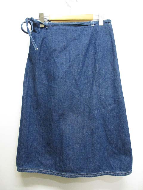 ポロジーンズ ラルフローレン POLO JEANS ラップ デニム スカート S 