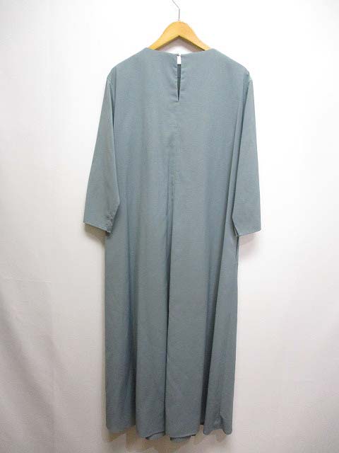 ミラオーウェン Mila Owen 美品 ウエストギャザー マキシ ワンピース 0 ブルー リネン混 裏地付き レディース 065 2901 ベクトルパーク ミラオーウェン Mila Owen 美品 ウエストギャザー マキシ ワンピース 0 ブルー リネン混 裏地付き レディース 065 2901 ベクトルパーク