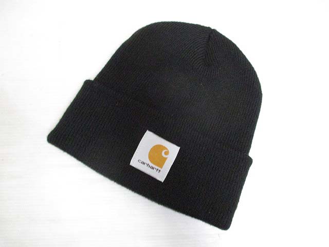 カーハート Carhartt ニット帽 ニットキャップ 黒 ブラック ビーニー ワッチキャップ メンズ レディース 065 ベクトルパーク カーハート Carhartt ニット帽 ニットキャップ 黒 ブラック ビーニー ワッチキャップ メンズ レディース 065 ベクトルパーク