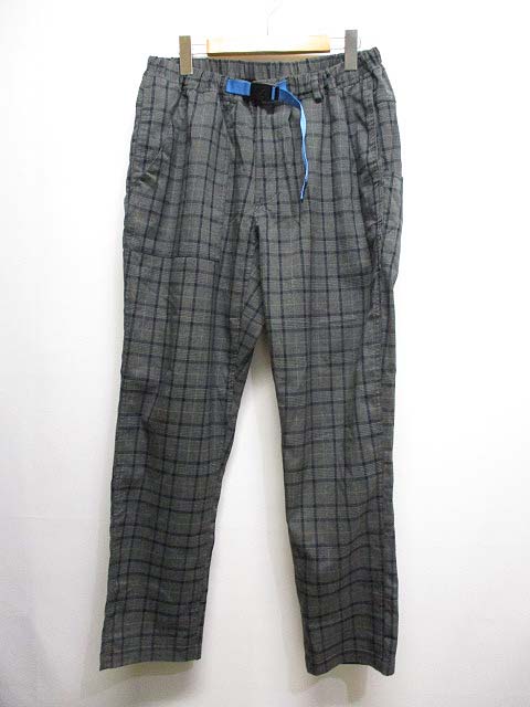 【L】グラミチ×ビームス GRAMICCI×BEAMS チェックパンツ 急いで予約!!】グラミチ×ビームス 別注 チェック ユーティリティ