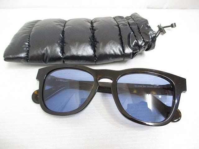未使用品 モンクレール MONCLER ML0098 52V ボストン サングラス  