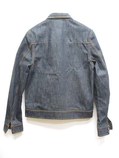 ディオールオム Dior HOMME 美品 デニム ジャケット ブルゾン 44 S程度  