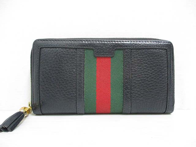 グッチ GUCCI 353651 シェリーライン バンブータッセル 長財布 ロング 
