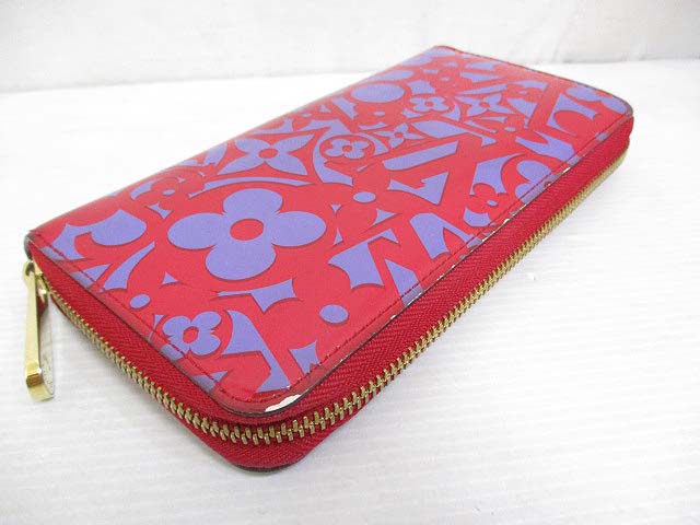 ルイヴィトン LOUIS VUITTON ヴェルニ スイート モノグラム ジッピー 