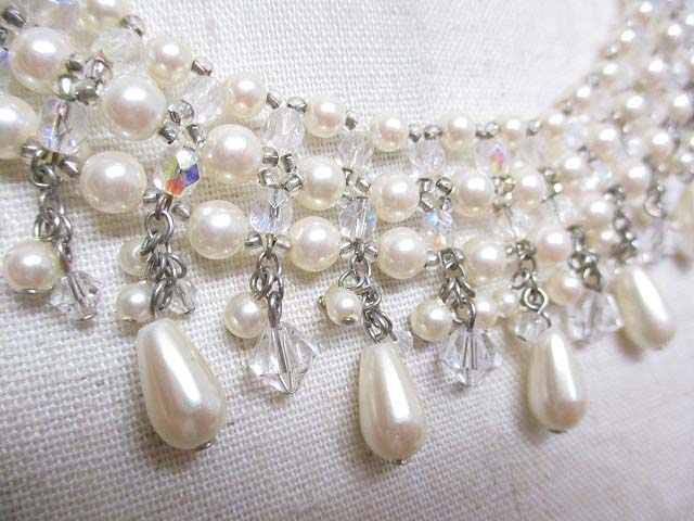 ストロベリーフィールズ Strawberry Fields ネックレス フェイクパール ビーズ 結婚式 披露宴 フォーマル パーティー レディース 065 ベクトルパーク