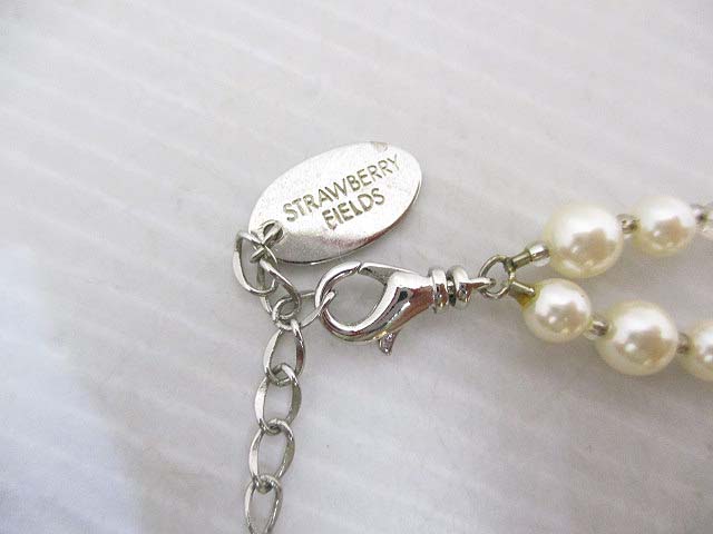 ストロベリーフィールズ Strawberry Fields ネックレス フェイクパール ビーズ 結婚式 披露宴 フォーマル パーティー レディース 065 ベクトルパーク