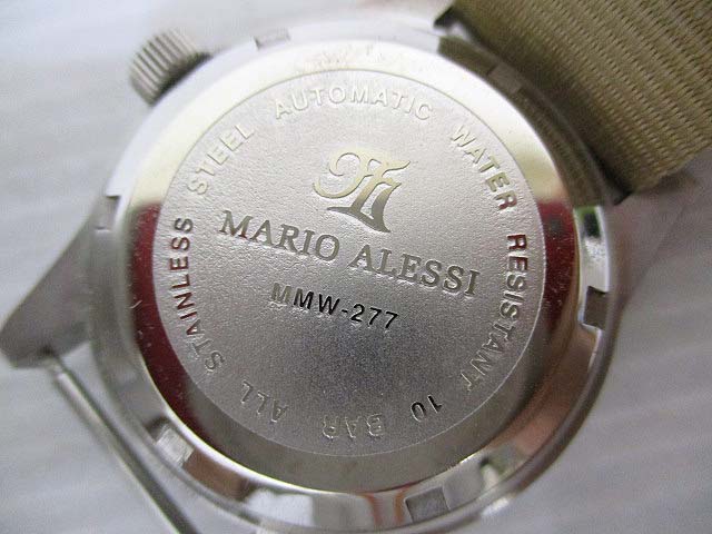 マリオアレッシー MARIO ALESSI MMW-277 腕時計 自動巻き 