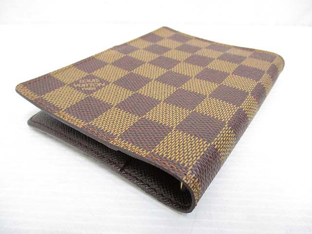 ルイヴィトン LOUIS VUITTON 美品 ダミエ アジェンダ PM R20700 エベヌ 
