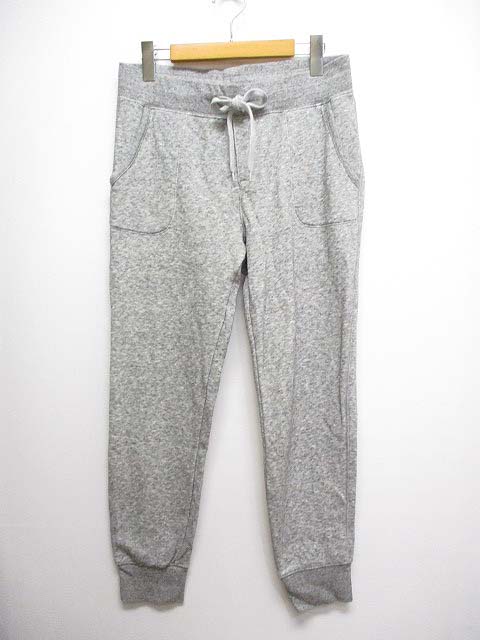 ユニクロ Uniqlo スウェット パンツ M 杢グレー ウエストリブ レディース 065 ベクトルパーク