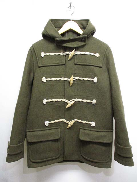 ラッドミュージシャン Lad Musician ダッフル コート 44 カーキ メルトン ウール 日本製 メンズ 065 ベクトルパーク ラッドミュージシャン Lad Musician ダッフル コート 44 カーキ メルトン ウール 日本製 メンズ 065 ベクトルパーク